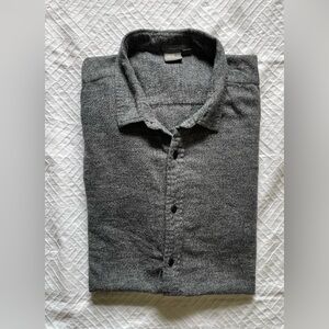 ASOS men's casual grey Shirt cotton down Size XXXXL  (48-50) Long sleeve